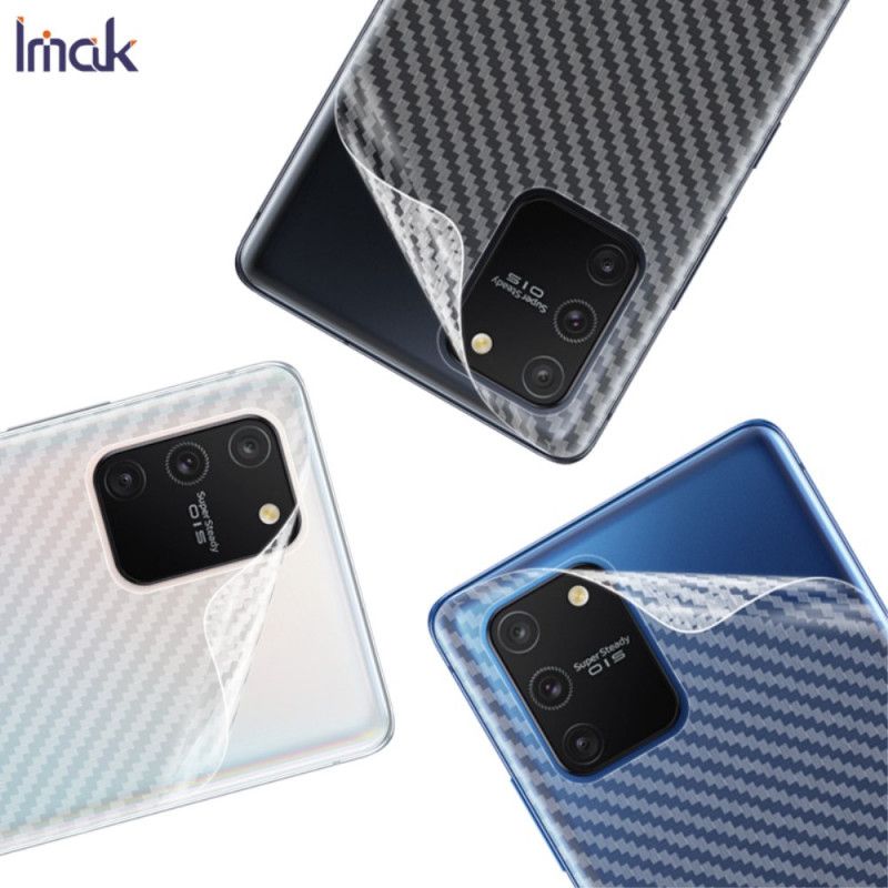 Bakre Film Samsung Galaxy S10 Lite Carbon Imak Stil