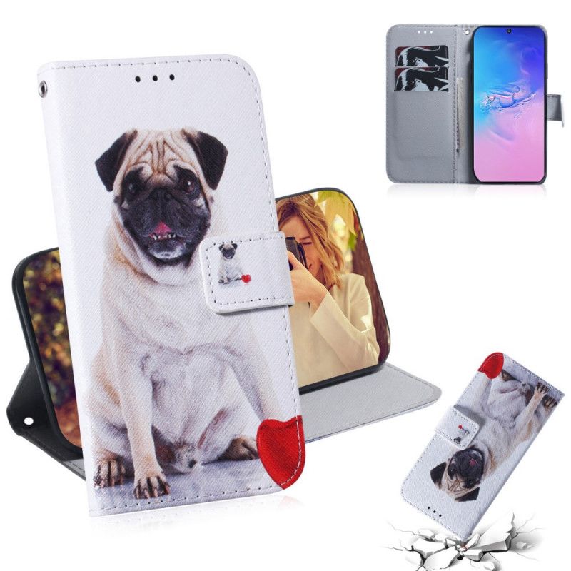 Fodral för Samsung Galaxy S10 Lite Mopshund
