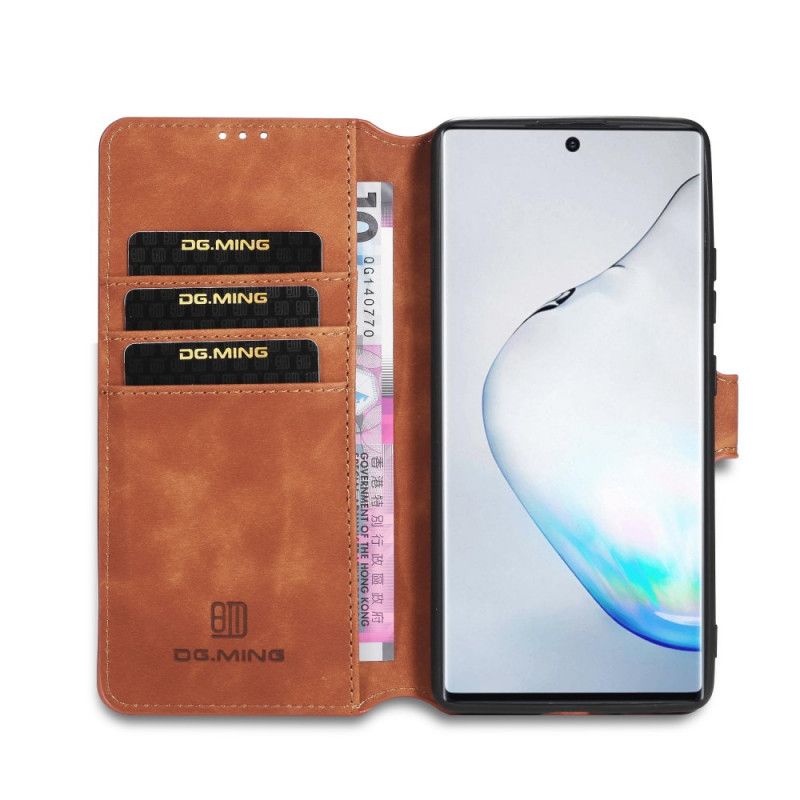 Fodral Samsung Galaxy S10 Lite Svart Retro Dg.Ming