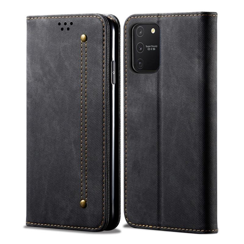 Folio-fodral Samsung Galaxy S10 Lite Svart Jeanstyg