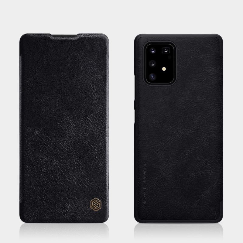 Folio-fodral Samsung Galaxy S10 Lite Svart Nillkin Qin-Serien