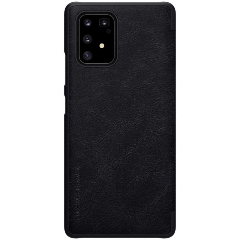 Folio-fodral Samsung Galaxy S10 Lite Svart Nillkin Qin-Serien