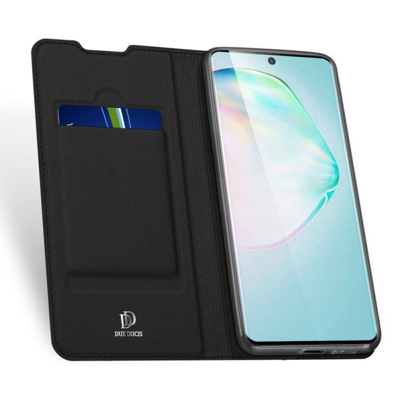 Folio-fodral Samsung Galaxy S10 Lite Svart Pro Dux Ducis Hud