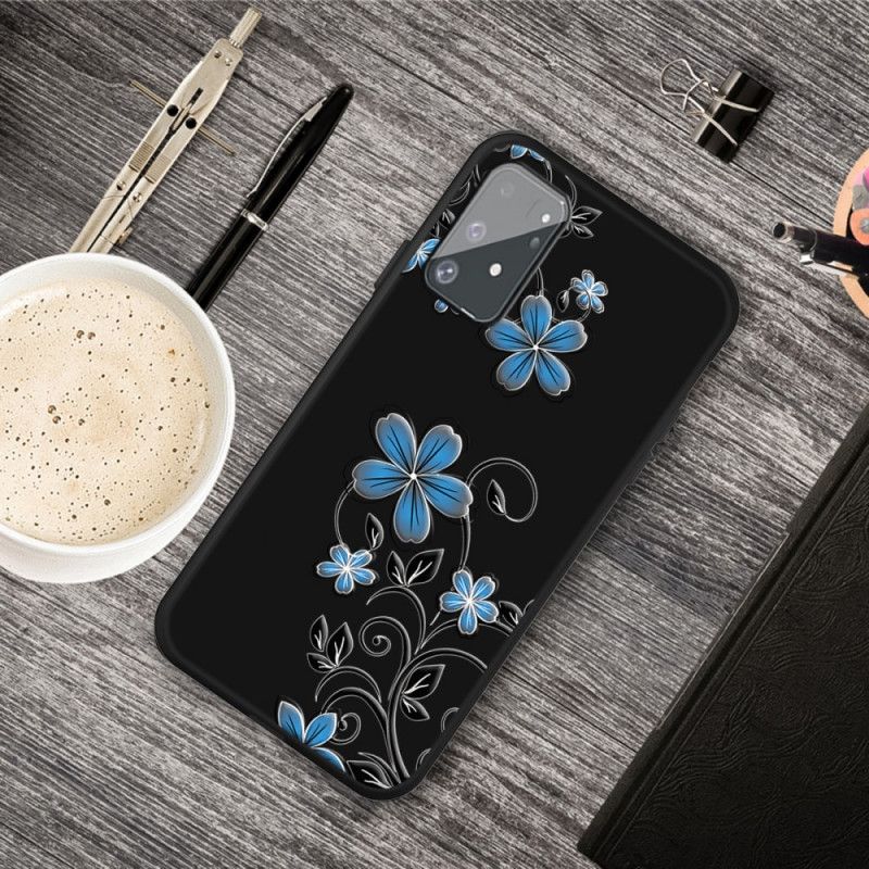 Skal Samsung Galaxy S10 Lite Blå Blommor