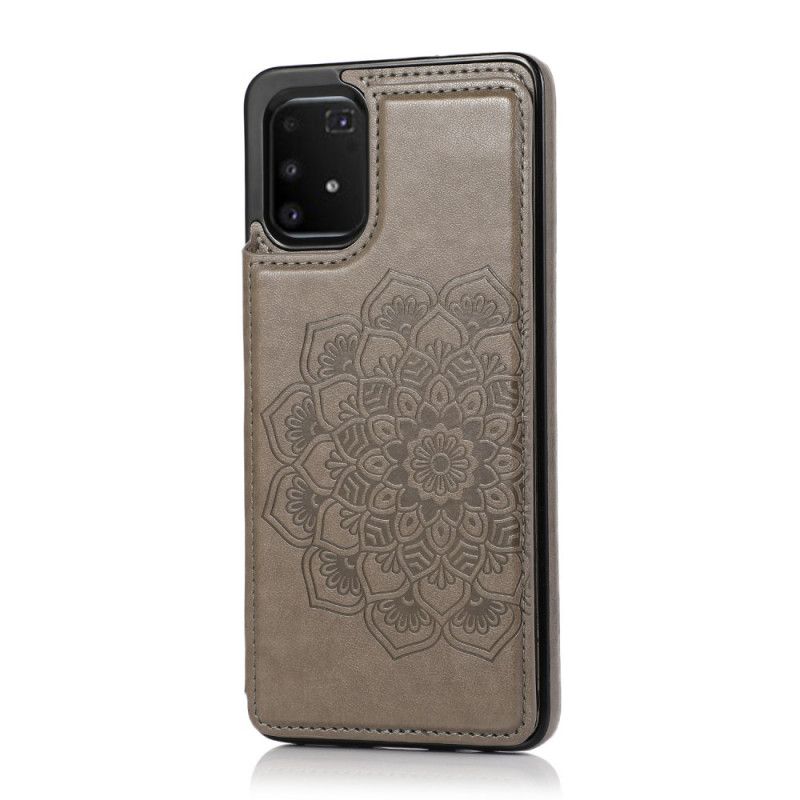 Skal Samsung Galaxy S10 Lite Grå Mandala-Korthållare