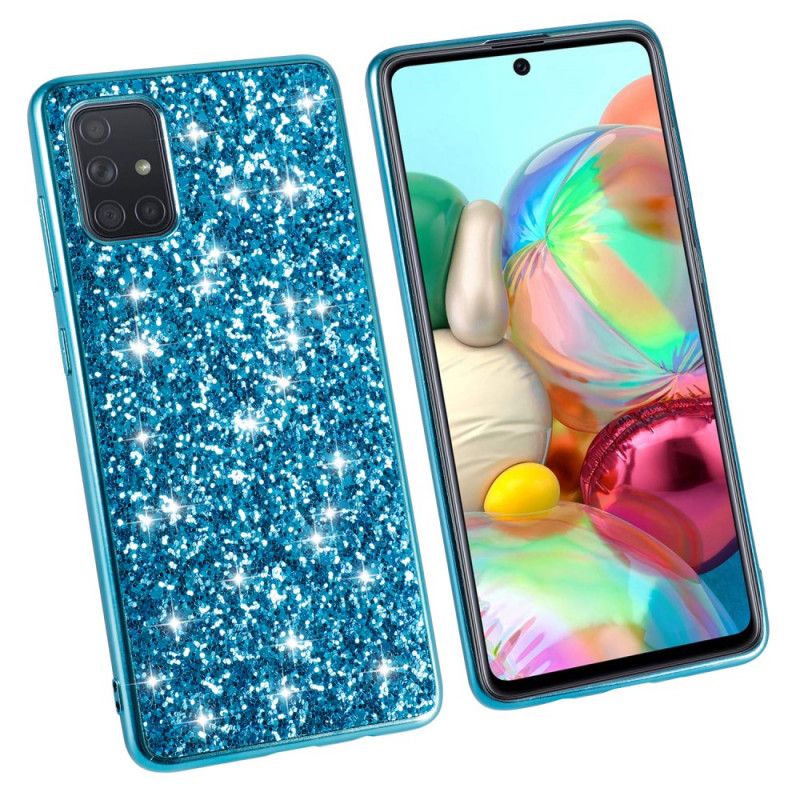 Skal Samsung Galaxy S10 Lite Svart Mobilskal Jag Är Glitter