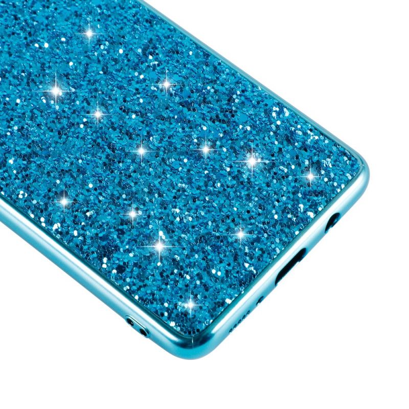 Skal Samsung Galaxy S10 Lite Svart Mobilskal Jag Är Glitter