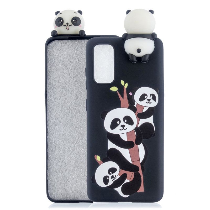 Skal Samsung Galaxy S10 Lite Vit 3D Superpanda