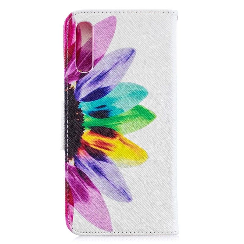 Fodral för Samsung Galaxy A70 Akvarellblomma