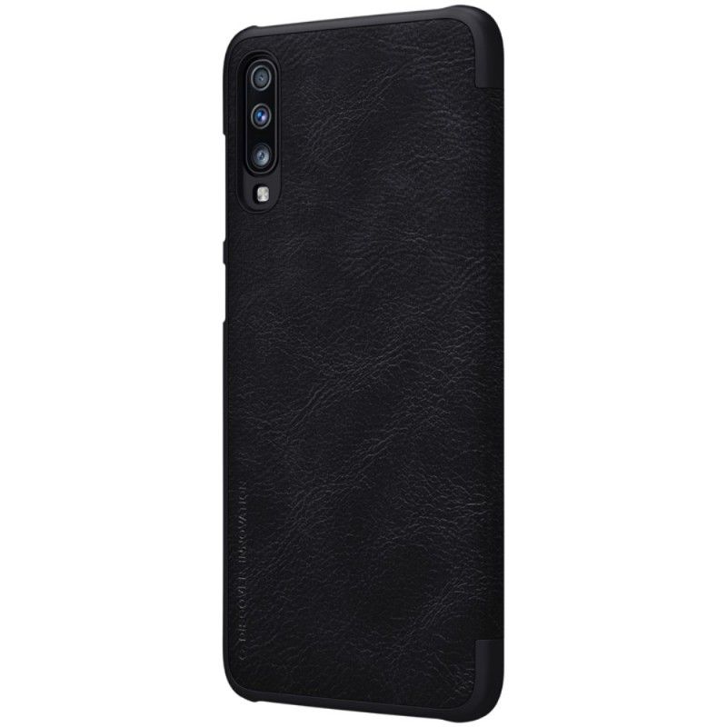 Folio-fodral Samsung Galaxy A70 Röd Nillkin Qin-Serien