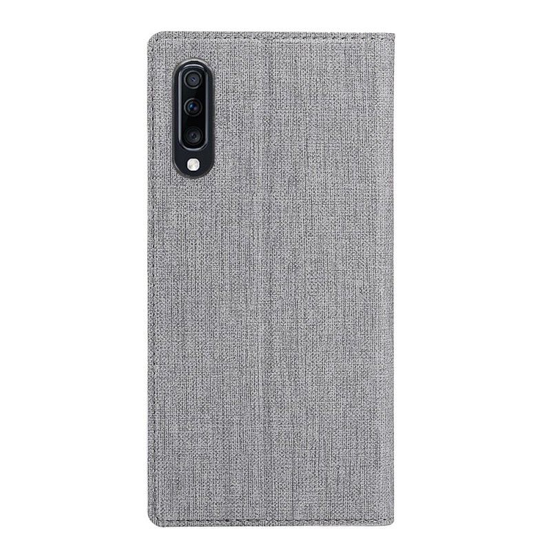 Folio-fodral Samsung Galaxy A70 Svart Strukturerad