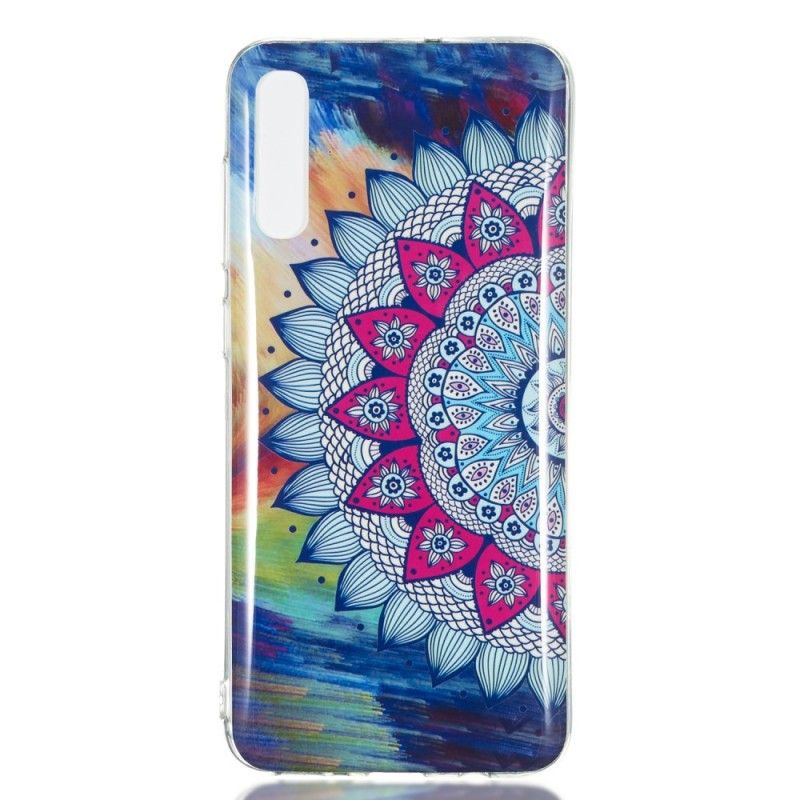 Skal Samsung Galaxy A70 Fluorescerande Mandala