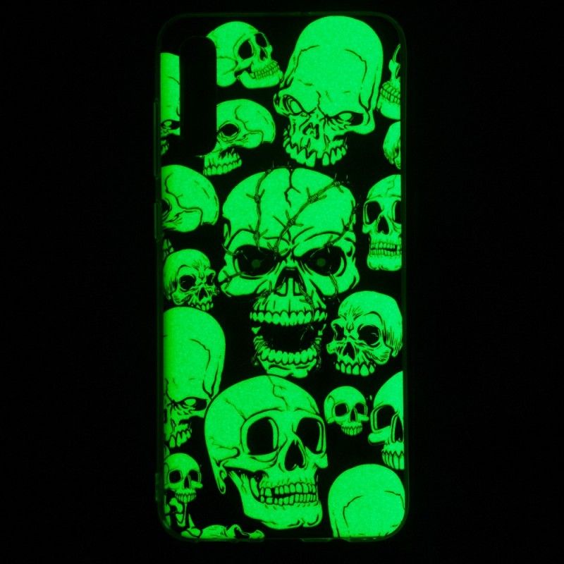 Skal Samsung Galaxy A70 Fluorescerande Skalle För Uppmärksamhet