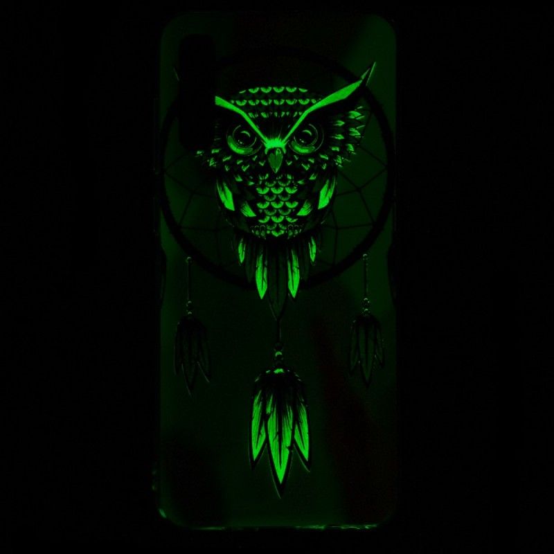 Skal Samsung Galaxy A70 Fluorescerande Uggla Drömfångare