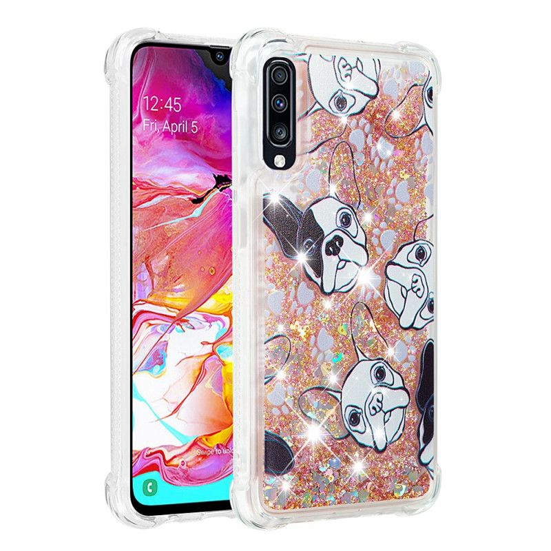 Skal Samsung Galaxy A70 Mobilskal Herr Glitter