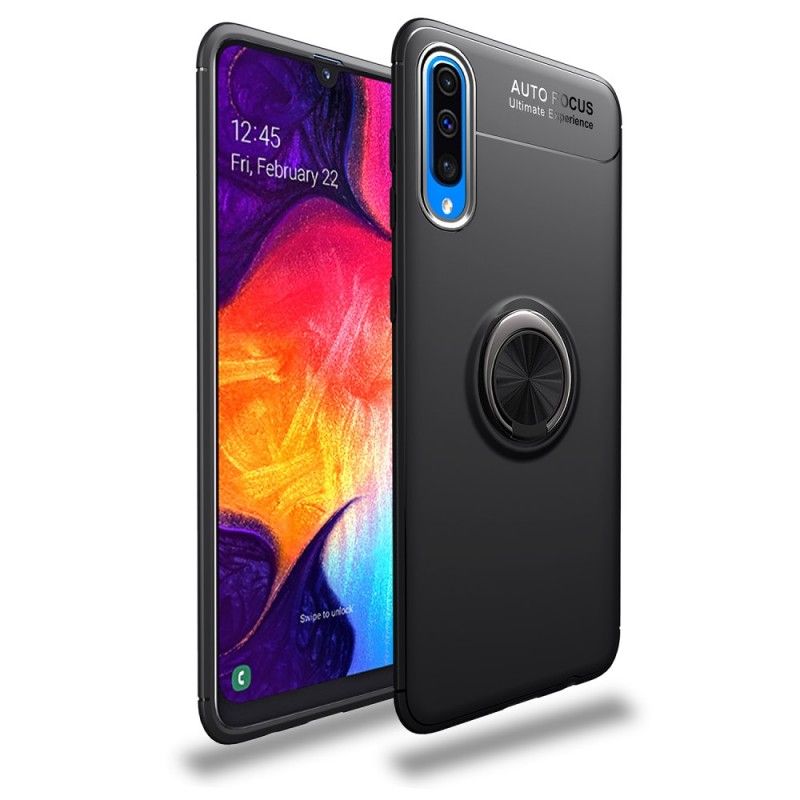 Skal Samsung Galaxy A70 Svart Roterande Ring