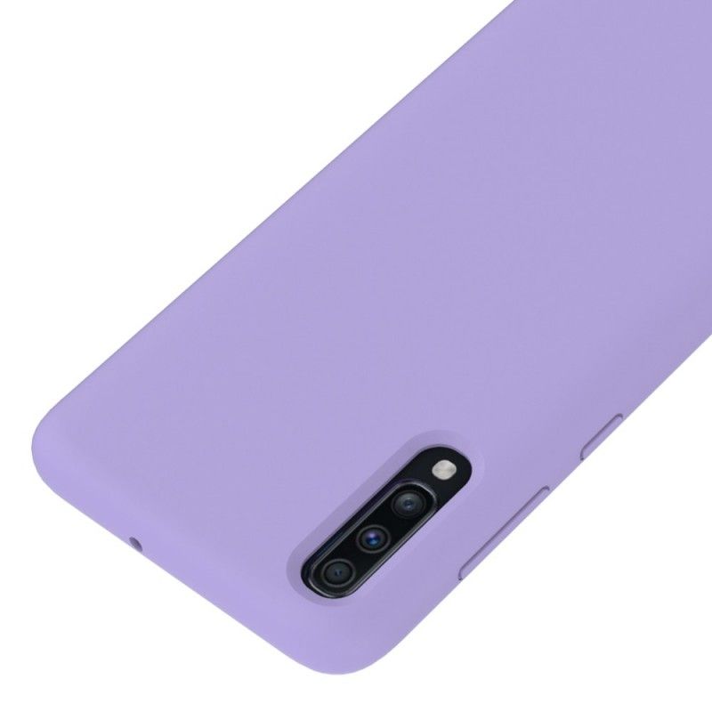 Skal Samsung Galaxy A70 Svart Silikonvätska