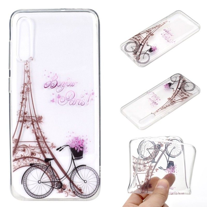 Skal Samsung Galaxy A70 Transparent Hej Paris