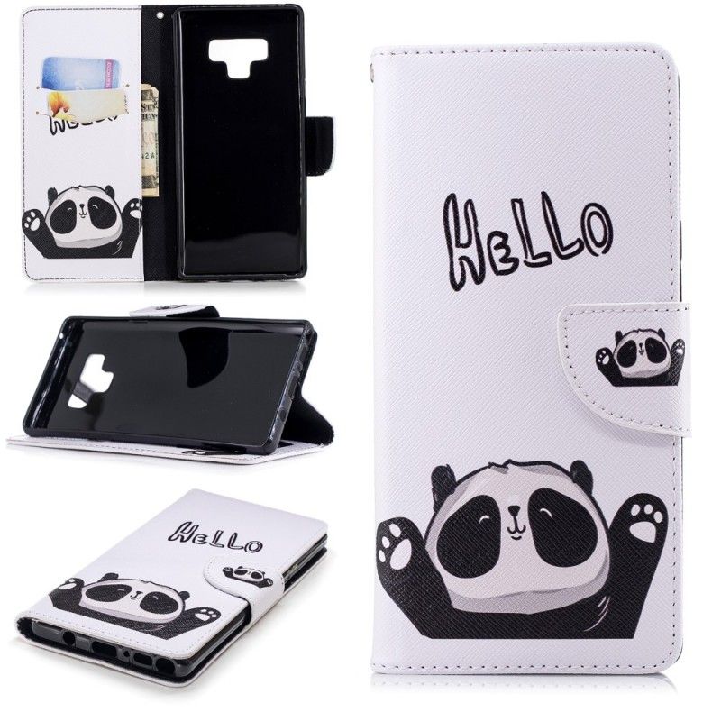 Fodral Samsung Galaxy Note 9 Hej Panda