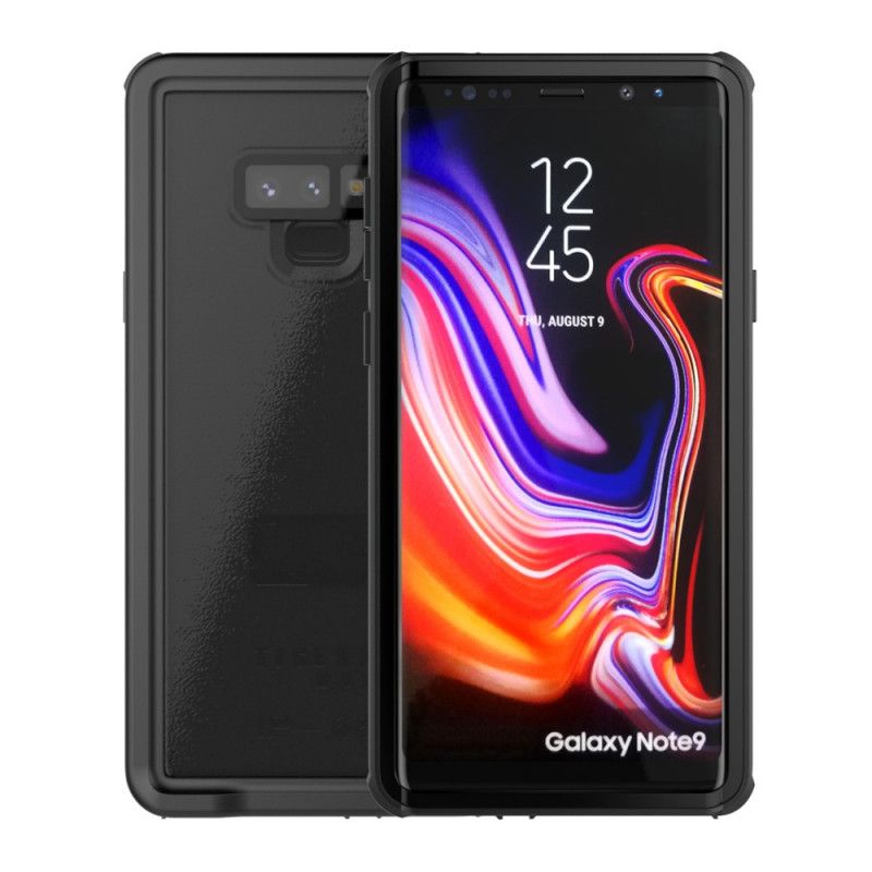 Skal för Samsung Galaxy Note 9 Magenta Vattentät 2M Med Rem