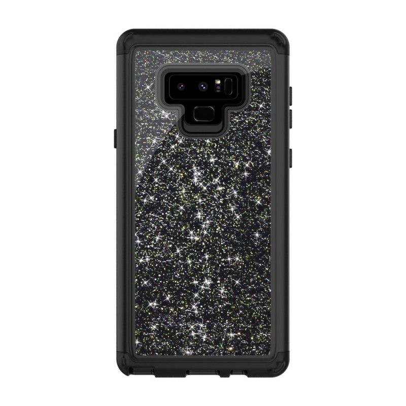 Skal Samsung Galaxy Note 9 Lila Maxi Paljetter