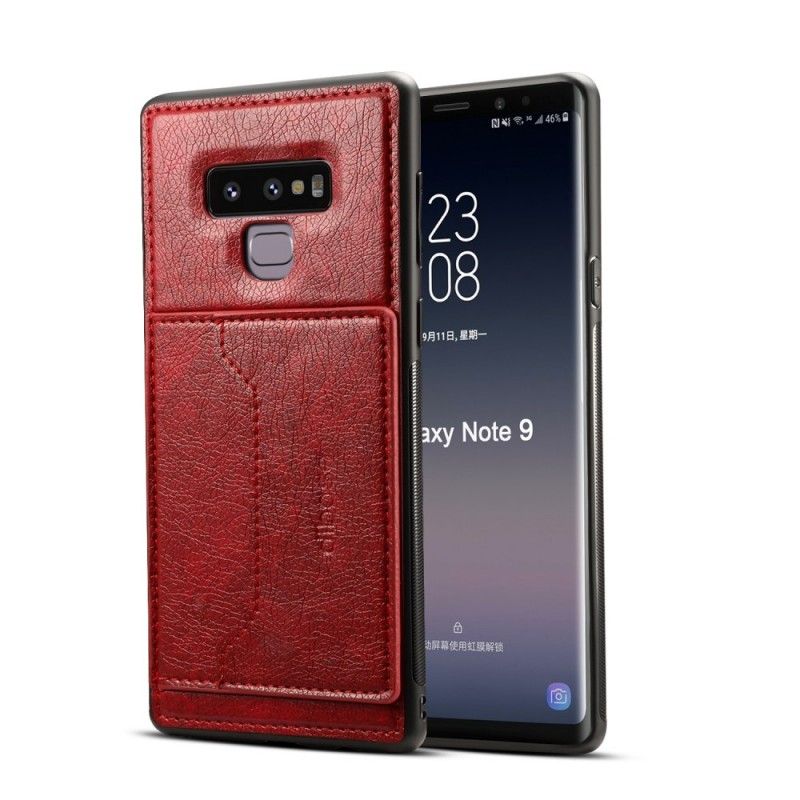 Skal Samsung Galaxy Note 9 Svart Kortkorthållare