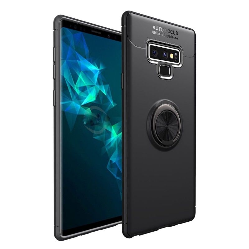 Skal Samsung Galaxy Note 9 Svart Roterande Ring