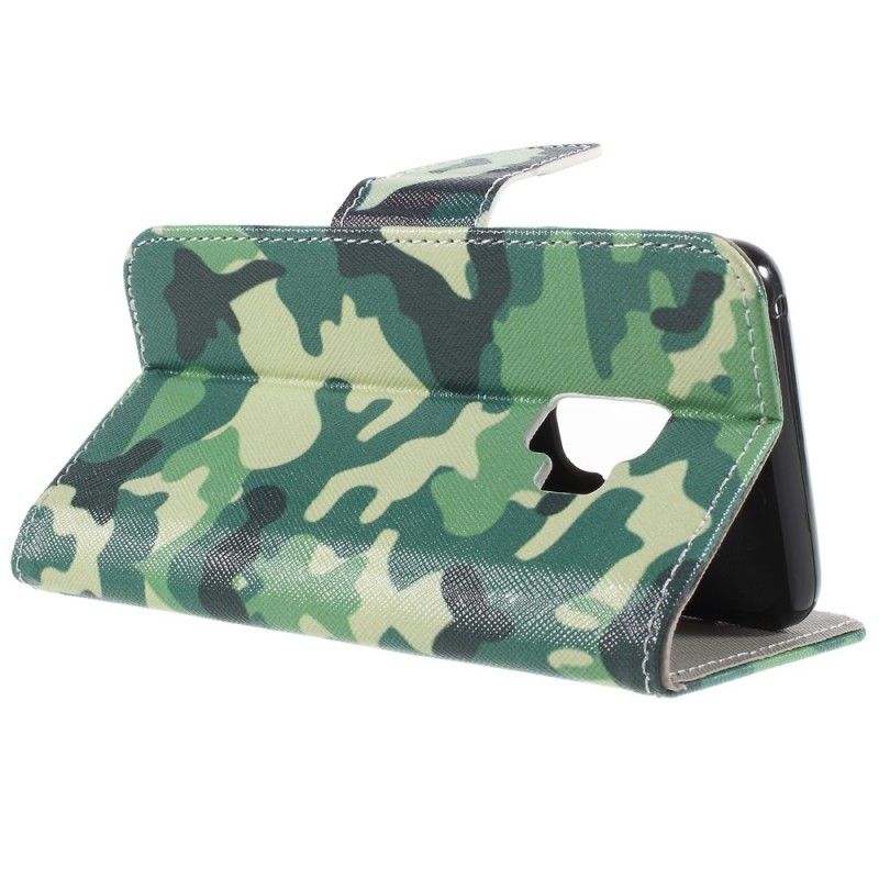 Fodral för Samsung Galaxy S9 Militär Kamouflage