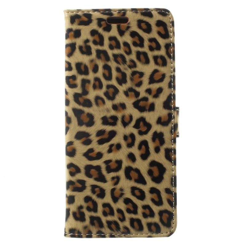 Läderfodral Samsung Galaxy S9 Mobilskal Leopard