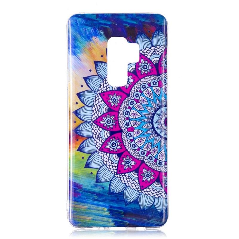 Skal Samsung Galaxy S9 Fluorescerande Mandala