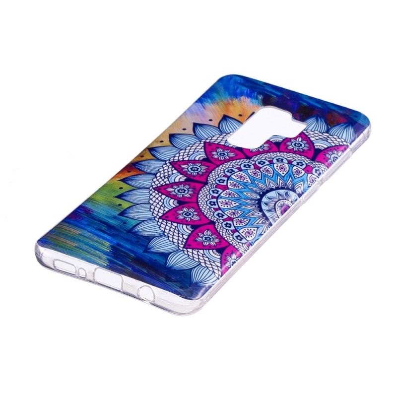 Skal Samsung Galaxy S9 Fluorescerande Mandala