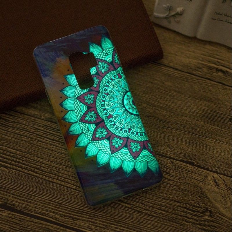 Skal Samsung Galaxy S9 Fluorescerande Mandala