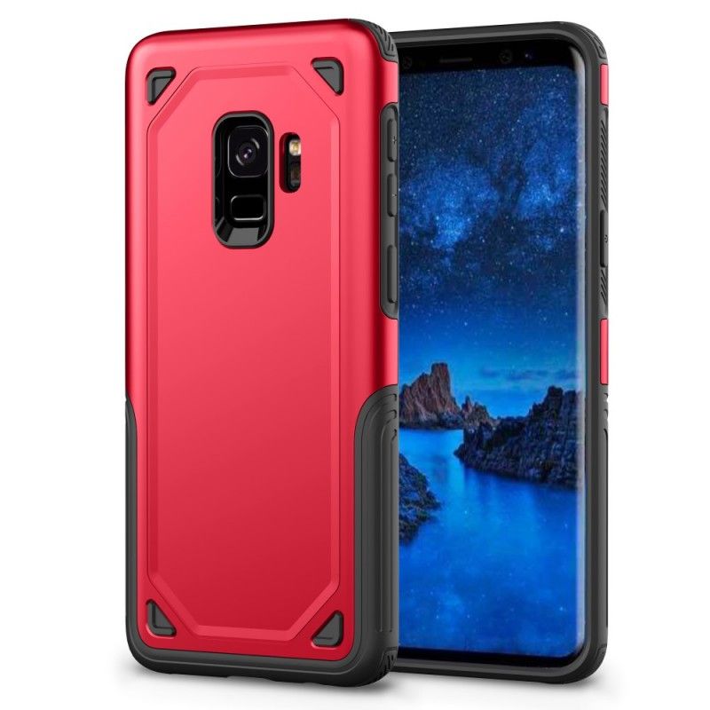 Skal Samsung Galaxy S9 Rosa Premium Metalleffekt