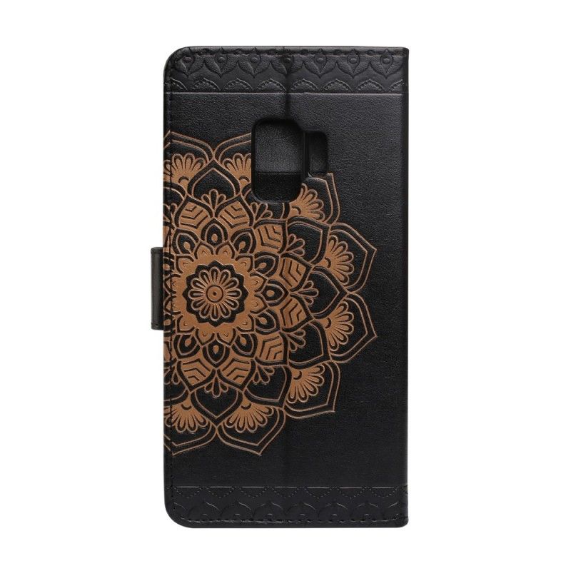 Skyddsfodral Samsung Galaxy S9 Grå Chic Mandala