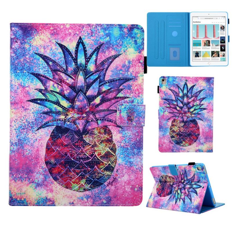 Fodral för iPad 10.2" (2019) (2020) Funky Ananas