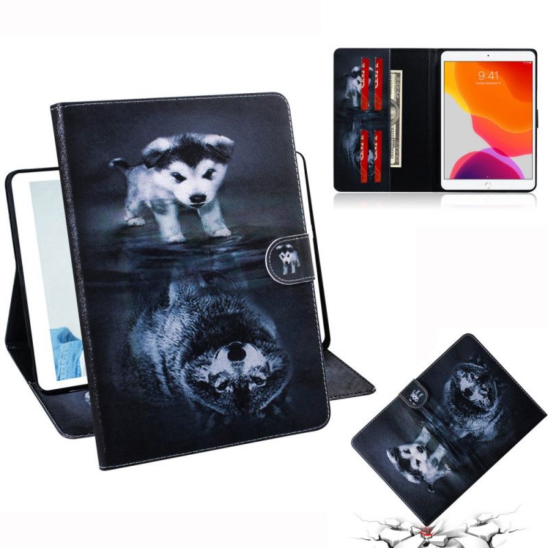 Fodral för iPad 10.2" (2019) (2020) Liten Hund