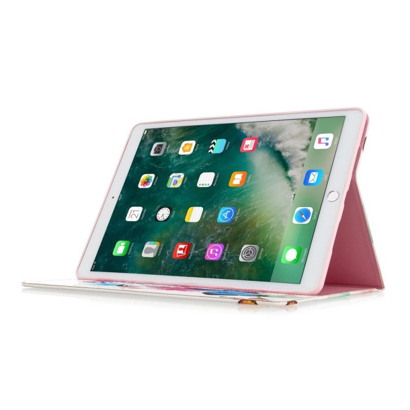 Fodral iPad 10.2" (2019) (2020) Blommamålning