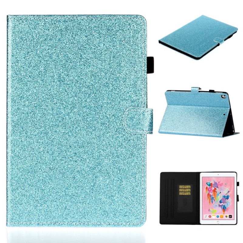 Fodral iPad 10.2" (2019) (2020) Svart Glittrande Glitter