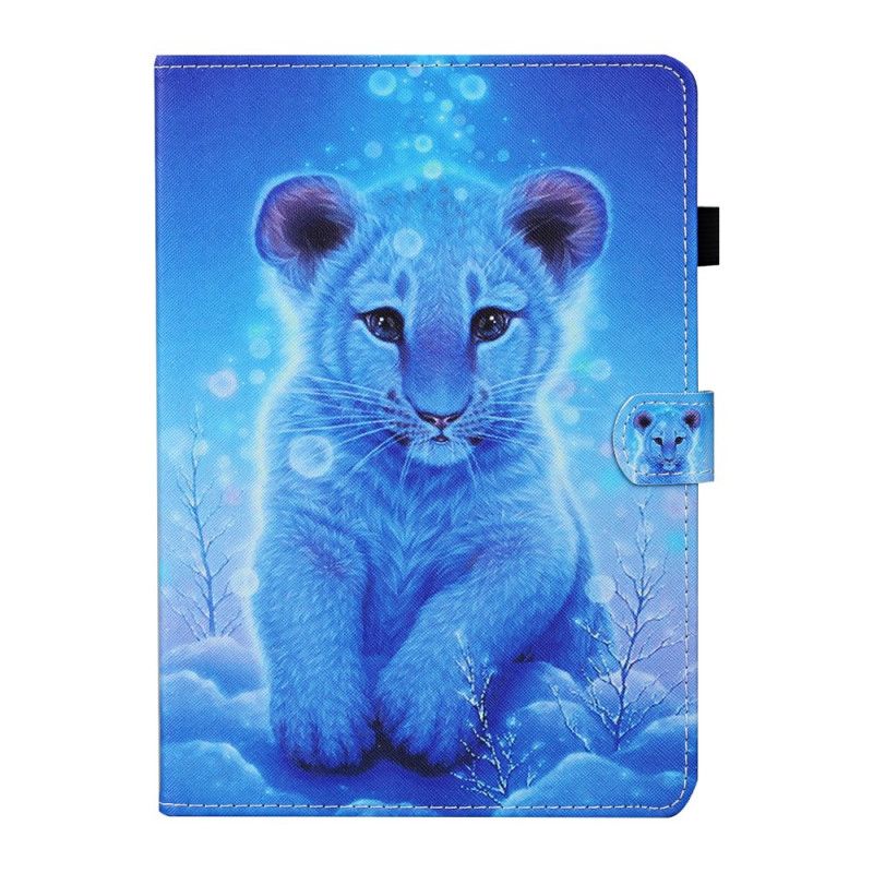 Läderfodral iPad 10.2" (2019) (2020) Mobilskal Baby Tiger