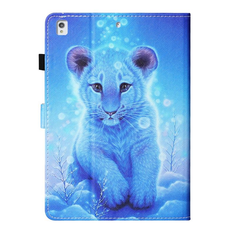 Läderfodral iPad 10.2" (2019) (2020) Mobilskal Baby Tiger