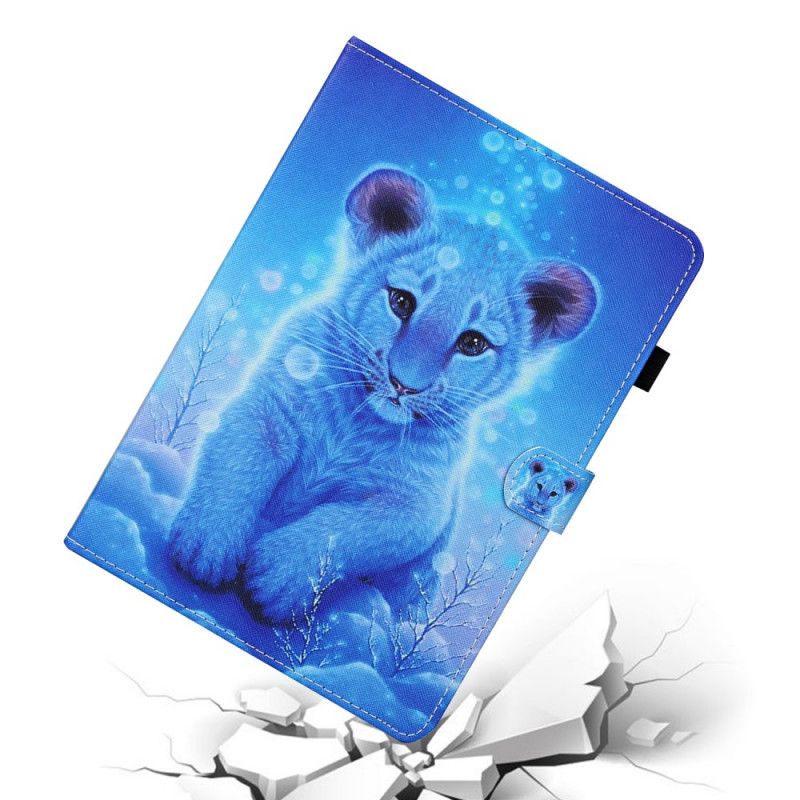 Läderfodral iPad 10.2" (2019) (2020) Mobilskal Baby Tiger