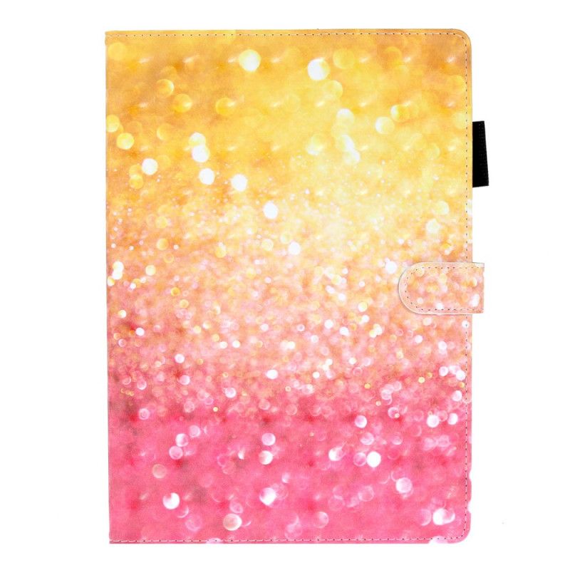 Läderskal iPad 10.2" (2019) (2020) Gradient Glitter