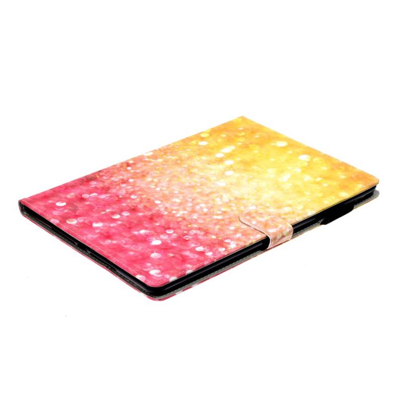 Läderskal iPad 10.2" (2019) (2020) Gradient Glitter