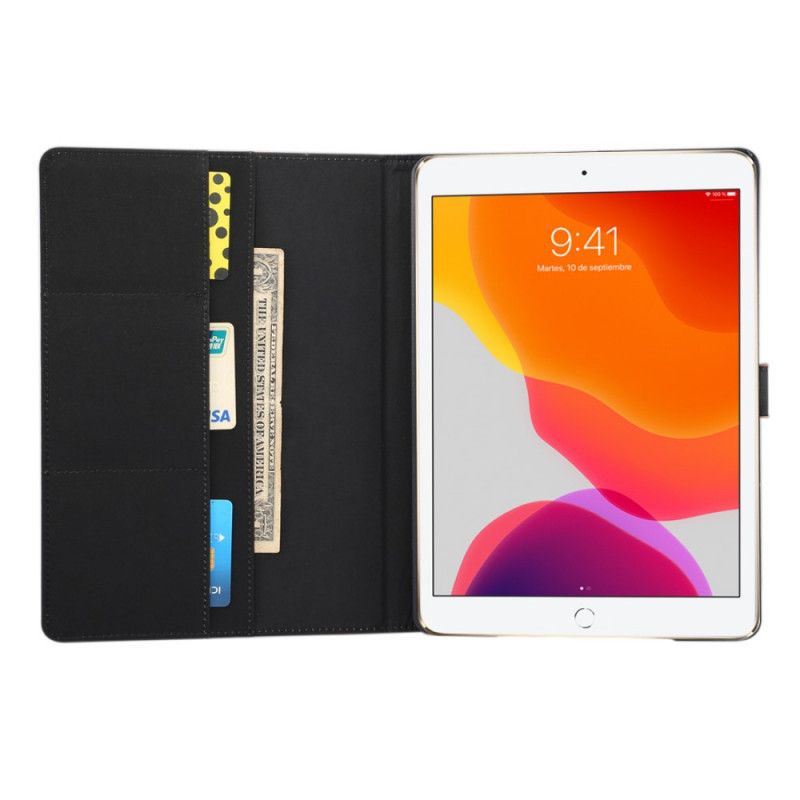 Skyddsfodral iPad 10.2" (2019) (2020) Svart Enkay Imitationsläder