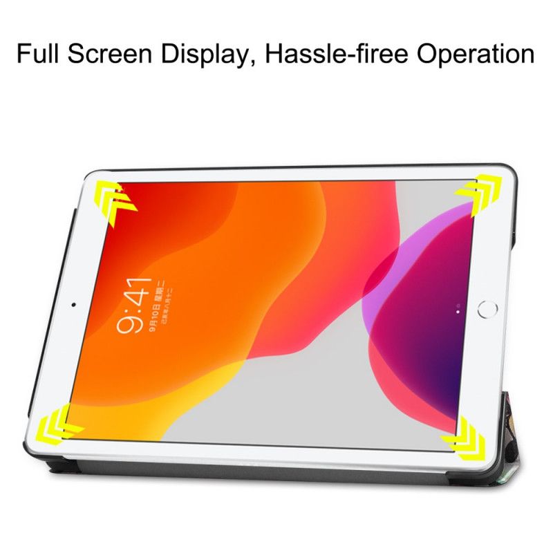 Smart Fodral iPad 10.2" (2019) (2020) Graffiti Konstläder