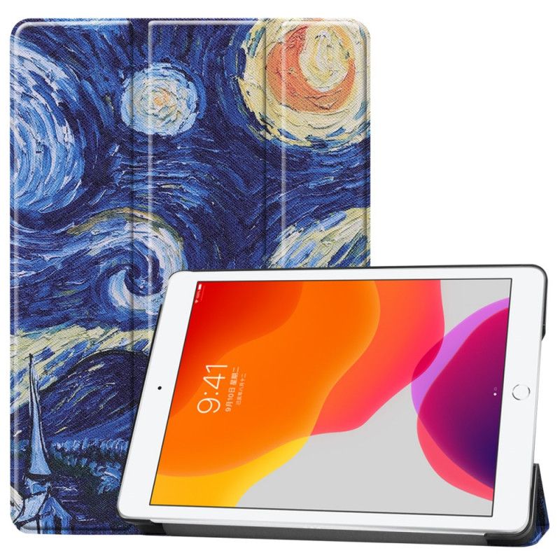 Smart Fodral iPad 10.2" (2019) (2020) Konstläder Van Gogh