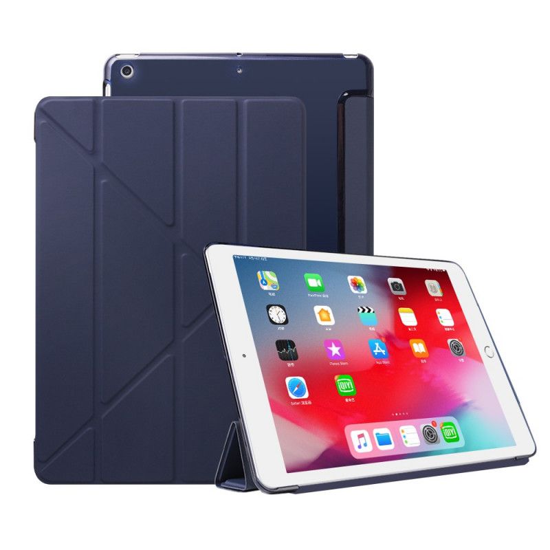 Smart Fodral iPad 10.2" (2019) (2020) Svart Konstläder Origami