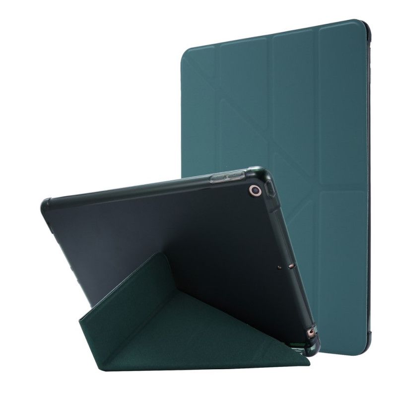 Smart Fodral iPad 10.2" (2019) (2020) Svart Origami Lädereffekt