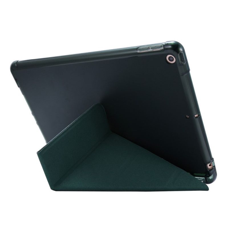 Smart Fodral iPad 10.2" (2019) (2020) Svart Origami Lädereffekt