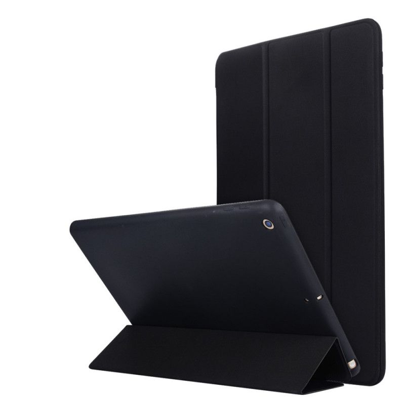 Smart Fodral iPad 10.2" (2019) (2020) Svart Silikonimitationsläder